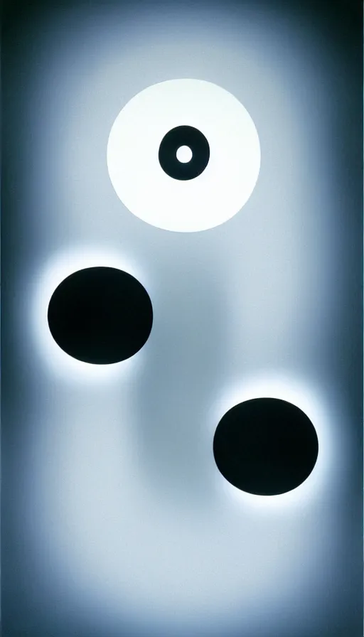 Image similar to Abstract representation of ying Yang concept, by Gottfried Helnwein