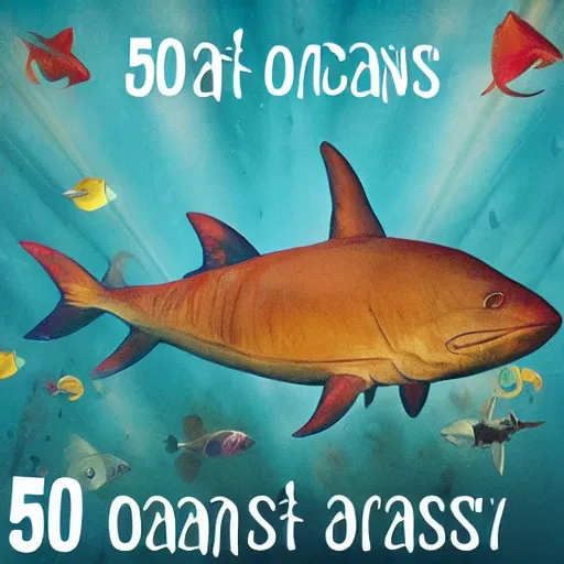 Prompt: 50 oceans, fantasy