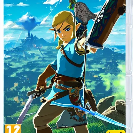 Image similar to the legend of zelda breath of the wild 2