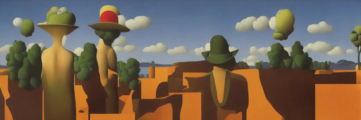 Prompt: marjiuana painting magritte