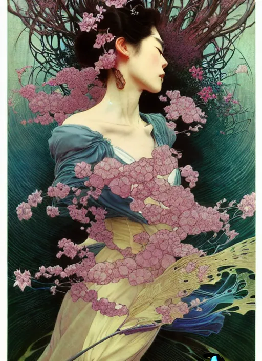 Prompt: 青 春 カールス fantasy, regal, by yoshitaka amano, kim keever, victo ngai, stanley artgerm lau, greg rutkowski, thomas kindkade, alphonse mucha, loish, norman rockwell