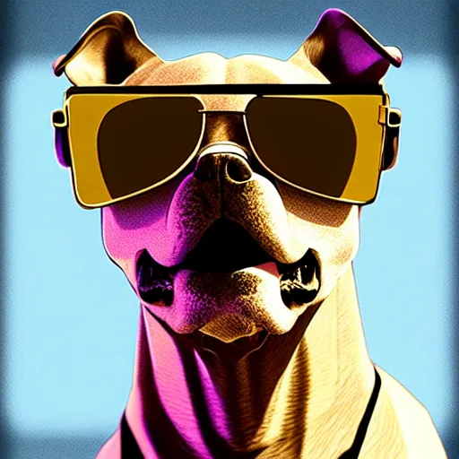Prompt: an half human anthro dog wearing shiny sunglasses,digital art,ultra realistic,ultra detailed,art by greg rutkowski,photorealistic,detailed face,disco ball in background,high quality,4k,character concept