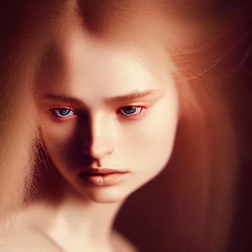 Prompt: photographic portrait of a stunningly beautiful siberian renaissance female in soft dreamy light at sunset, beside the river, soft focus, contemporary fashion shoot, in a denis villeneuve and tim burton movie, by edward robert hughes, annie leibovitz and steve mccurry, david lazar, jimmy nelsson, extremely detailed, breathtaking, hyperrealistic, perfect face, octane render