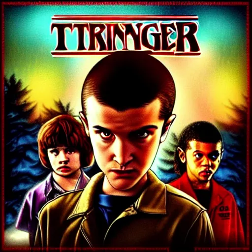 Prompt: Twilight Stranger Things Mashup