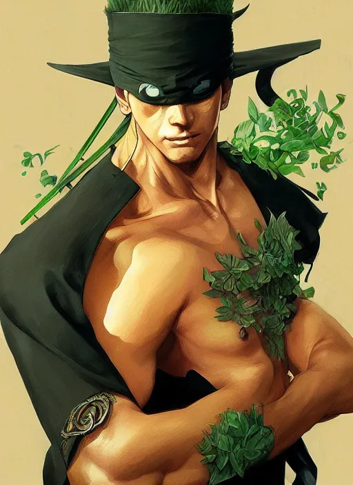 Prompt: ultra realistic illustration, handsome zoro. intricate, highly detailed, digital painting, artstation, concept art, smooth, sharp focus, illustration, art by artgerm and greg rutkowski and alphonse mucha and wlop