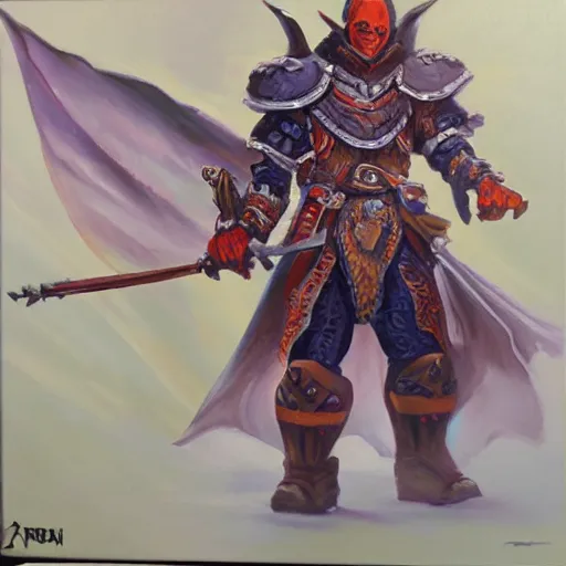 Image similar to zaratan dnd, oil painting