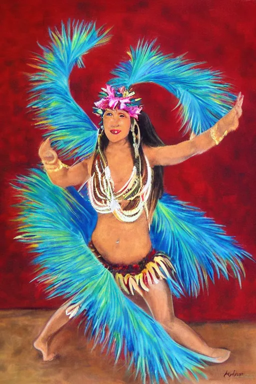 Image similar to female dancer aloha hula by kim taylor reece