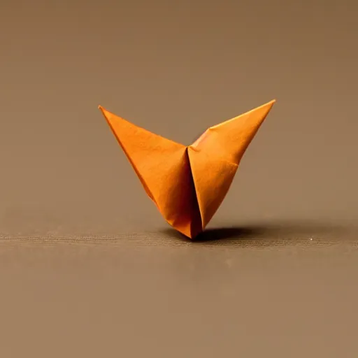 How About Orange: Using polycrylic coating on origami