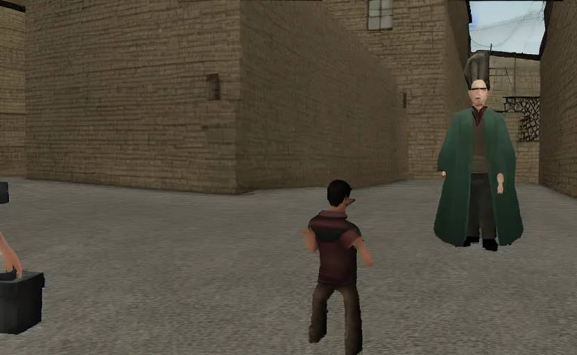 Image similar to Harry potter in GTA San Andreas