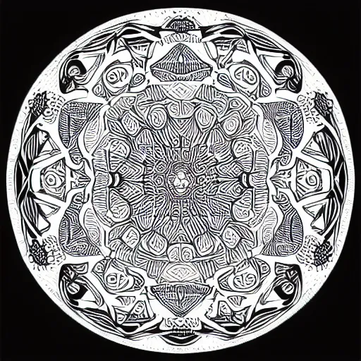 Image similar to intricate pen plotter generative line art, black and white, algorithmic design, highly detailed