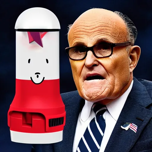 Prompt: Rudy Giuliani funkopop