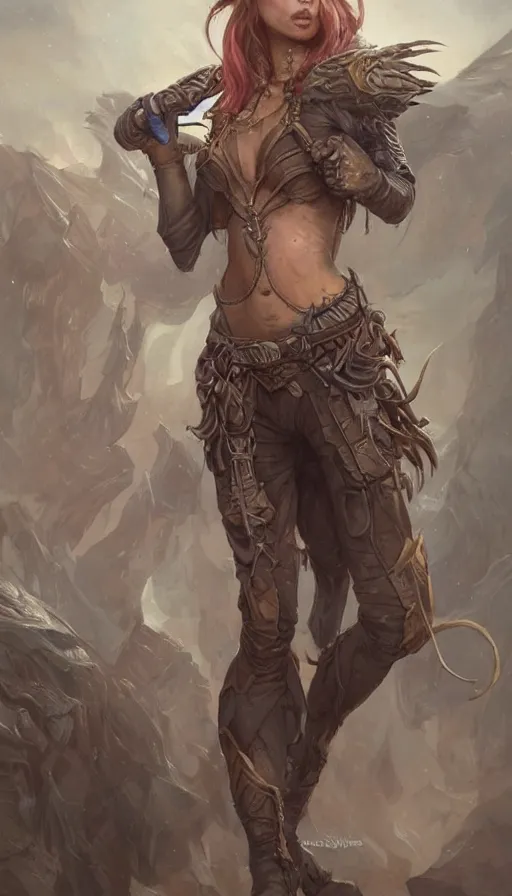 Image similar to character concept art by Magali Villeneuve and Steve Argyle,Livia Prima,fantasy art,full body,single subject,solo,beautiful,artstation,detailed,intricate details,masterpiece,sharp,good