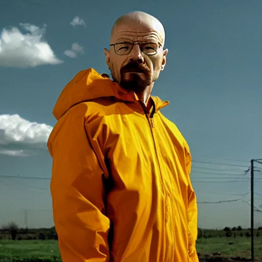 Image similar to walter white in the wire tv show, 4 k