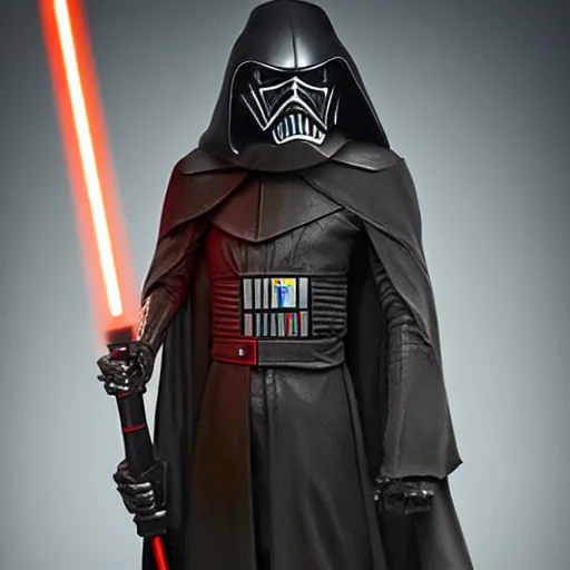 Image similar to general grevious and kylo ren combined into one person, accurate, realistic, detailed, 4 k