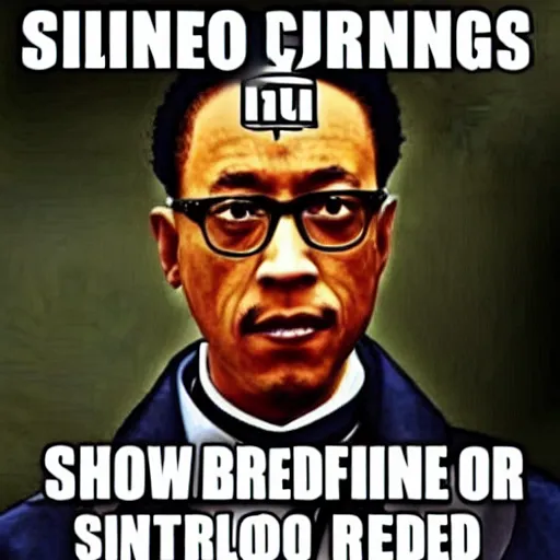 Image similar to gustavo fring as a samurai based and redpilled