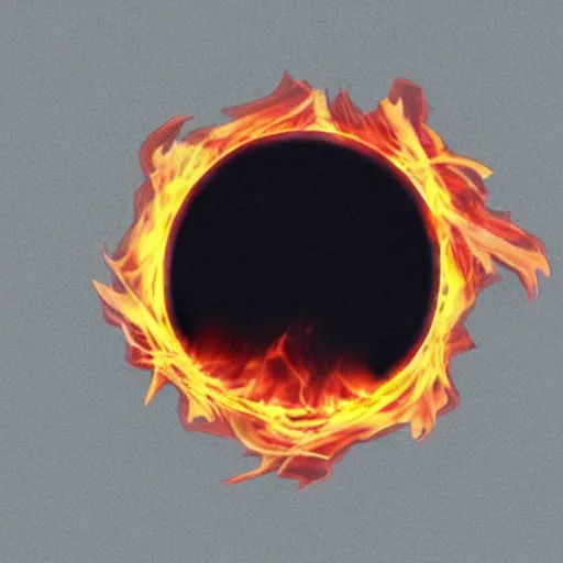 Image similar to magic circle that summons a fire ball