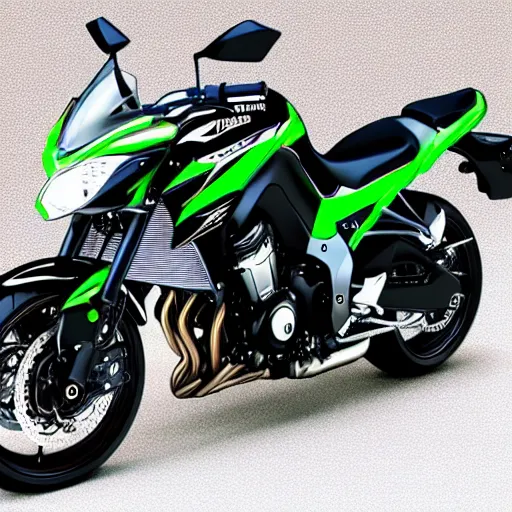 Image similar to kawasaki z1000 model 2009 new version