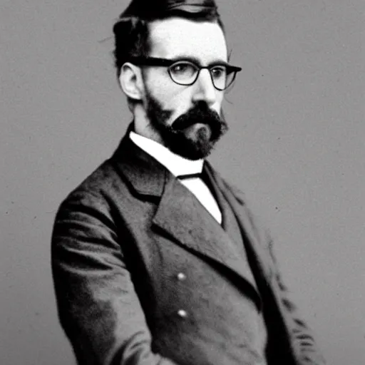 Image similar to victorian era photograph of gordon freeman