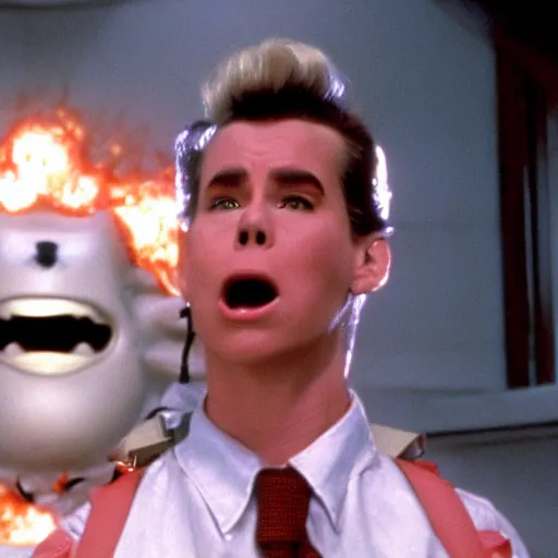 Prompt: gozer, still from ghostbusters