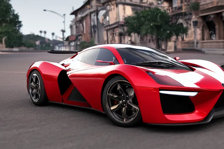 Image similar to photo wallpaper of mahindra that, gran turismo 7 forza horizon need for speed fast and furious 5 unreal engine supercar hypercar game concept car octane render, 4 khd 2 0 2 2 3 d cgi rtx style chrome reflexion global illumination ray tracing hdr arstation pixar and disney unreal