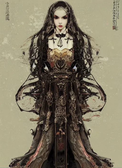 Image similar to imperial princess knight gothic girl. intricate, centered, amazing composition, by ruan jia, by robert hubert, by zhang kechun, illustration