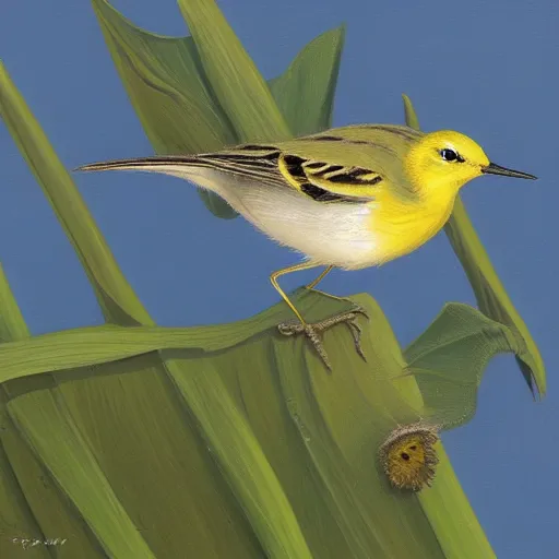 Prompt: yellow wagtail tyler edlin