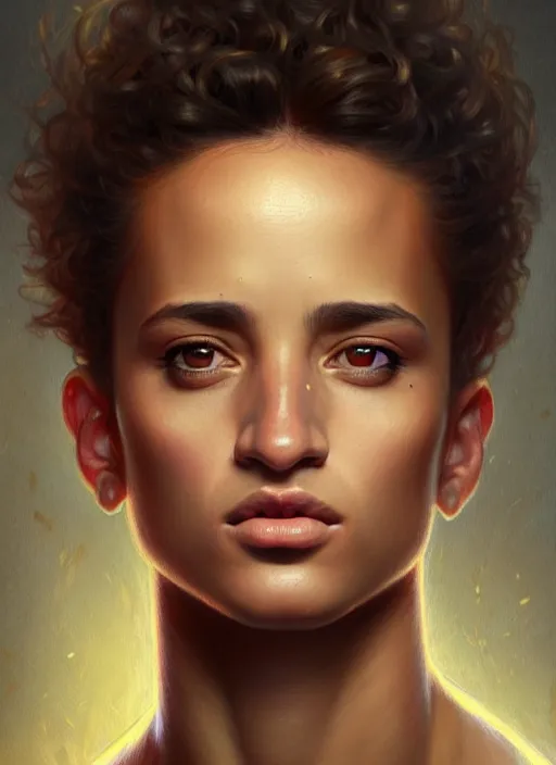 Prompt: Thiago Alcantara, very detailed face, studio lighting, portrait by Magali Villeneuve and Steve Argyle, Livia Prima, Mucha, fantasy art, beautiful, artstation, trending on artstation, alluring, masterpiece