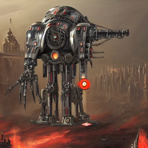 Image similar to adeptus mechanicus