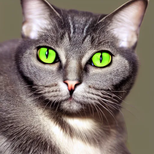 Prompt: photograph of a Dill Tortie Cat, captivating green eyes, perfect hair render, realism photo photorealistic