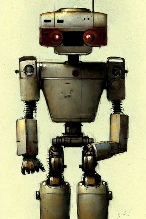 Image similar to ( ( ( ( ( 1 9 5 0 s retro future robot android box dog. muted colors. ) ) ) ) ) by jean - baptiste monge!!!!!!!!!!!!!!!!!!!!!!!!!!!!!!