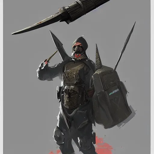 Prompt: a wizard wearing swat tactical gear and a classic pointy wizard hat, digital art, greg rutkowski, trending on artstation, extremely detailed, photorealistic