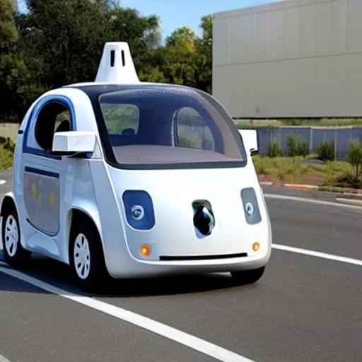 Image similar to weaponized self driving car by google