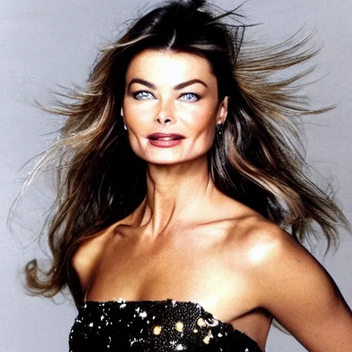 Prompt: paulina porizkova