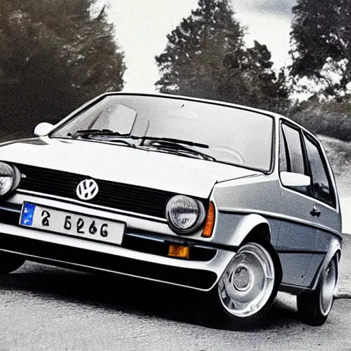 Image similar to Volkswagen Golf, made by Enzo Ferrari