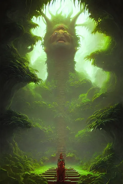 Image similar to The Ayahuasca Spirit, by Andreas Rocha