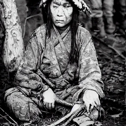 Prompt: I am tired and sick of war. Its glory is all moonshine. It is only those who have neither fired a shot nor heard the shrieks and groans of the wounded who cry aloud for war, for vengeance, for desolation. War is hell :: ropy red vines scattered over the ground :: Tang Chinese Aztec peasant clothing :: muddy craters :: broken windmill :: strange spiral clouds :: garbage blowing in the wind :: low, greasy fires :: sullen resentment :: slice-of-life rld Ware I Wo1970s retrofuturism, by Rembrandt and Jakub Rozalski