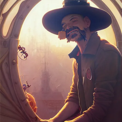 Prompt: highly detailed vfx portrait of tony tony chopper, stephen bliss, greg rutkowski, loish, rhads, beeple, makoto shinkai, tom bagshaw, alphonse mucha, sharp focus, art by artgerm, greg rutkowski, stanley kubrick, backlit, harsh overhead sunlight,