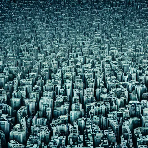 Image similar to 8 k photograph from a crowd of aliens, organic buildings