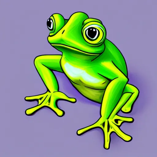 Image similar to cute pepe anthro green frog, ultra realistic, photorealistic fantasy illustration, award winning 8 k