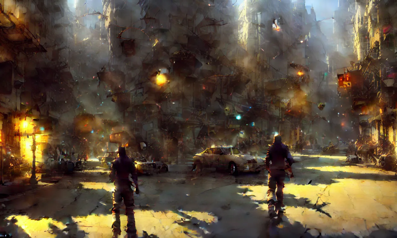 Prompt: seasme street, craig mullins