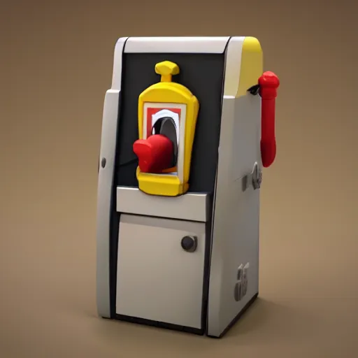 Prompt: A Fisher-Price guillotine, unreal engine 5 render, toy