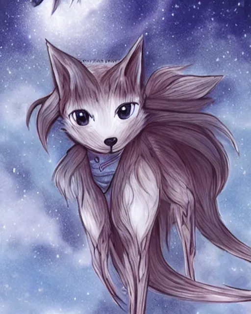 Image similar to horo the wise wolf