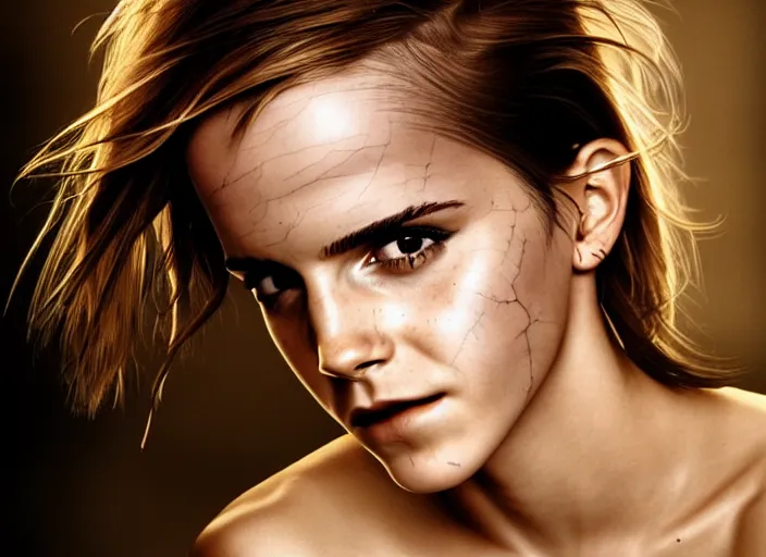 Prompt: mid shot portrait of emma watson with transparent skin, visible muscle and bones and veins and nerves and internal organs, in the style of david cronenberg, high fashion, id magazine, realistic, sharp focus, 8 k high definition, film photography, photo realistic, insanely detailed, by david kostic and stanley lau and artgerm