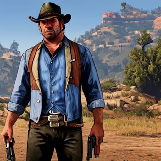 Image similar to GTA 5 in Red dead redemption 2