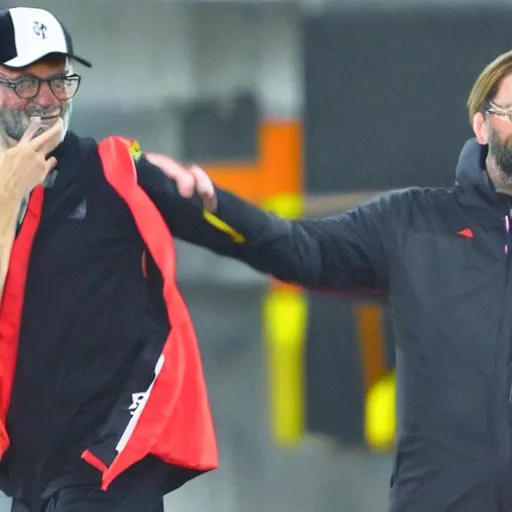 Prompt: jurgen klopp ballet dancing