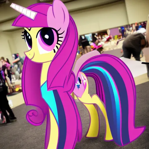 Image similar to My Little Pony convention artists alley