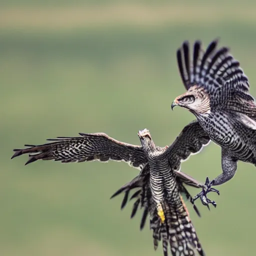 Image similar to hawks converging on lizard evolution