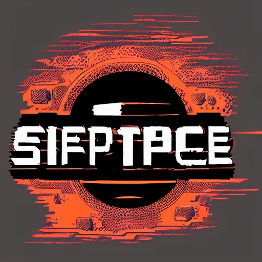 Prompt: in the style of max prentis and deathburger and laurie greasley a logo of spaceship, highly detailed, colourful, 8k wallpaper