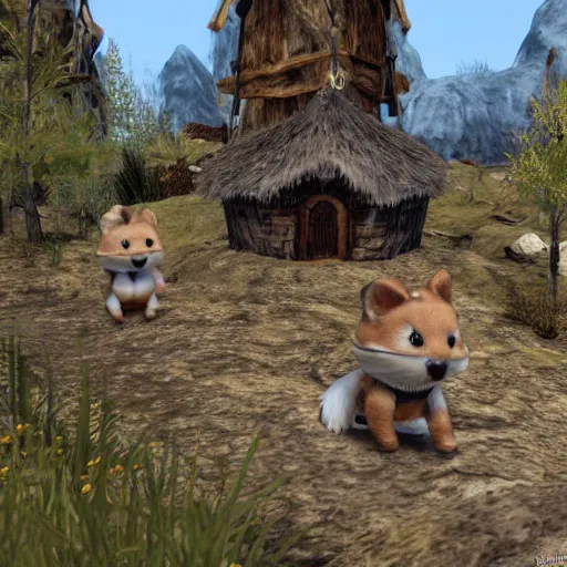 Image similar to photo of calico critters skyrim