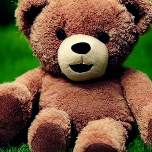 Image similar to ( ( ( teddy bear ) ) ) with human eyes!!!